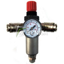 REGOLATORE PRESSIONE FIAC 950/1 FILTRO CON 2 ATTACCHI E MANOMETRO ARIA COMPRESSA