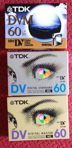 Tdk dvm 60 videocassette - 60,