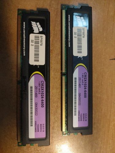 Ram dimm corsair ddr2 800 - corsair,