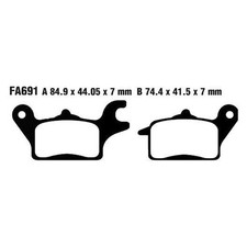 Pastiglie freno ruota