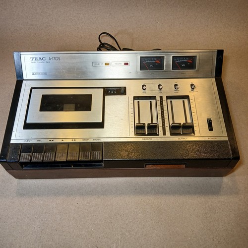 Teac 170s stereo cassette - a-170s,