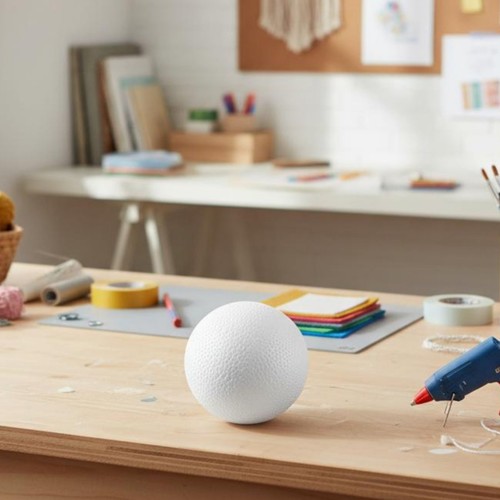 Sfera polistirolo fai da - sfera, di