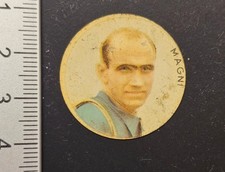 #97# Dischetto metallico FERRERO 1955-56 Ciclismo figurina Fiorenzo Magni