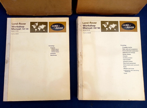 Land rover manuale - rover, officina
