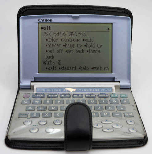 Dizionario digitale vintage