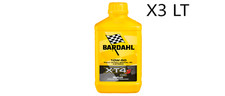OLIO MOTORE MOTO 4T BARDAHL XT4-S XTS C60 10W50 RACING 100 % SINTETICO 3 LITRI