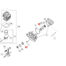 EFCO CUSCINETTO ALBERO MOTORE