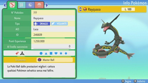 Rayquaza shiny 6iv - rayquaza, br