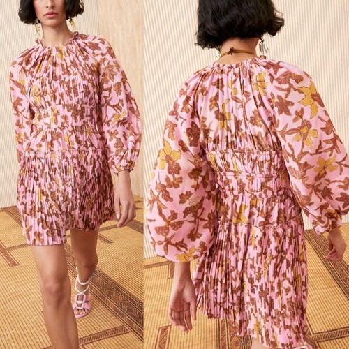 Ulla johnson mini abito - mini, rosa