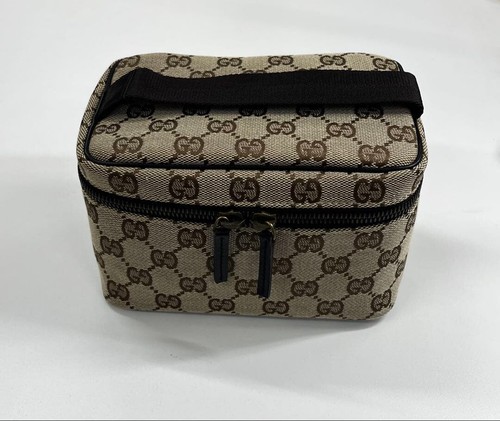 Gucci vanity bag tela beige - gg,
