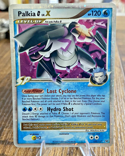 Pokemon palkia 125 - g, lv.x