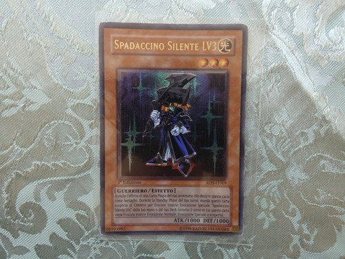 Carta spadaccino silente - carta, lv3