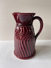 Pichet émaillé panse torsadée - estampillé "Les cyclades" (Anduze) Parfait état