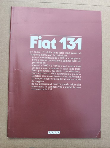 Depliant brochure fiat nuova - fiat,