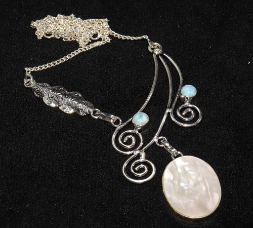 Collana larimar argento - collana,
