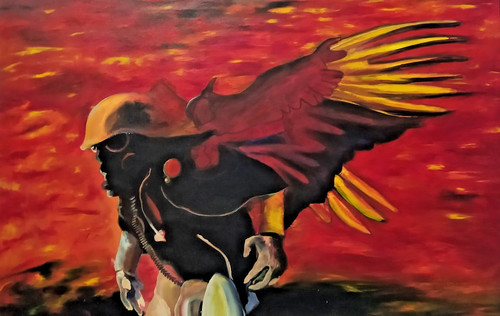 Art quadro originale 60x90 - quadro,