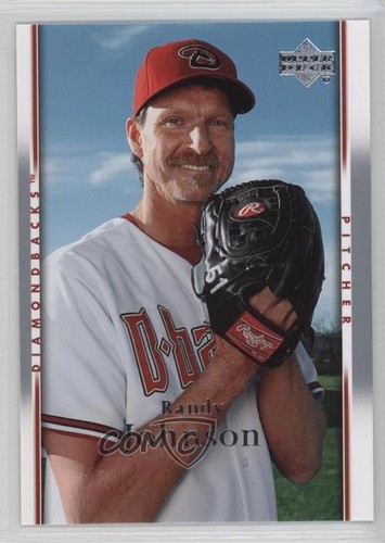2007 upper deck randy johnson - upper,