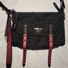 Borsa tracolla prada nera - a,