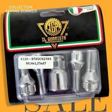 K120 KIT BULLONI ANTIFURTO RUOTE 14x1,25x27 CONICO PER BMW SERIE 6 (F06,F12,F13)