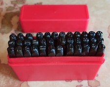 36 Punzoni Alfanumerici mm 5