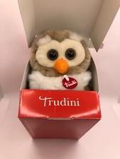Peluche Trudino Gufo - Owl in Gift Box - 15 cm - Originale Trudi - NUOVO -