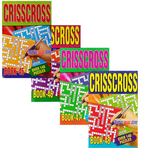 Crisscross books 140 puzzles - books,