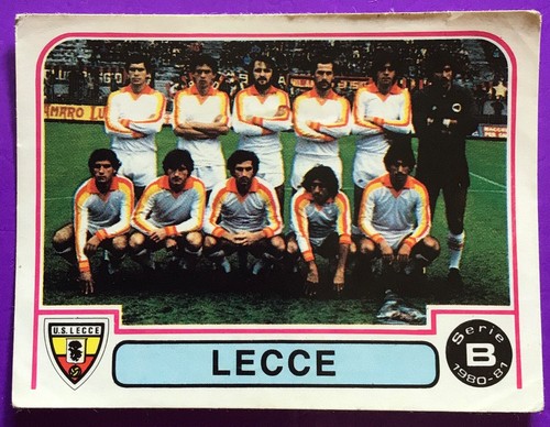 Lecce squadra figurina - lecce,,