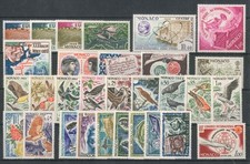 MONACO - 1962 ** Annata completa 30 valori come da scansione