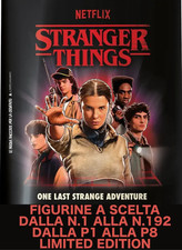 PANINI STRANGER THINGS ONE LAST STRANGER ADVENTURE SCEGLI FIGURINE #1-#192 P1-P8