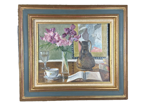 Quadro antico art - quadro, natura