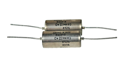 K40y 22uf 200v - 0.22uf,