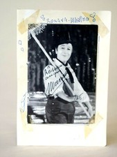 F106_Erminio MACARIO Fotografia autografata con dedica