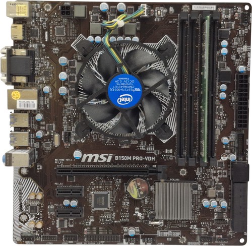 Pacchetto scheda madre msi - pacchetto,