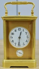 Rare Antique French 8 Day Gilt