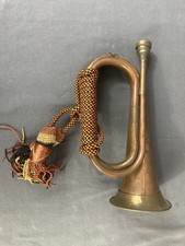 Piccola Tromba Militare Per Segnali Seconda Metà 900 Nappata