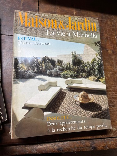 Maison jardin mag - jardin, 1966