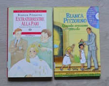 Lotto 2 libri Bianca Pitzorno: Extraterrestre alla pari + Quando eravamo piccole