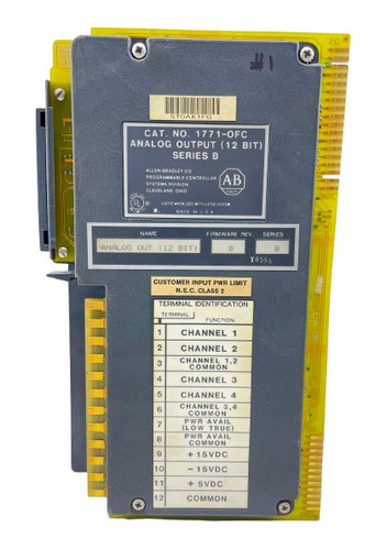 Allen bradley 1771 - 1771-ofc, modulo