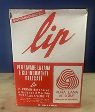 VINTAGE SCATOLA DETERSIVO lip 1970s carosello pubblicita collezionismo scatole