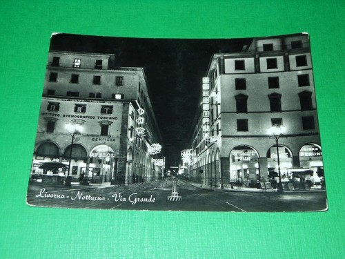 Cartolina livorno via grande - cartolina,