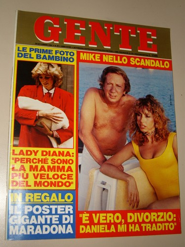 Gente 1984 poster - gente=1984/39=poster, maradona