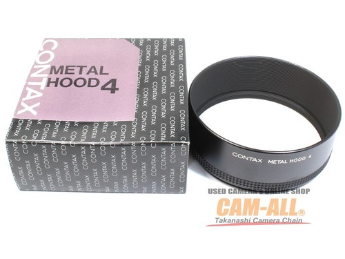 Contax metal lens - lens, hood