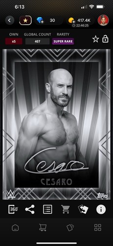 Digital topps wwe - digital,