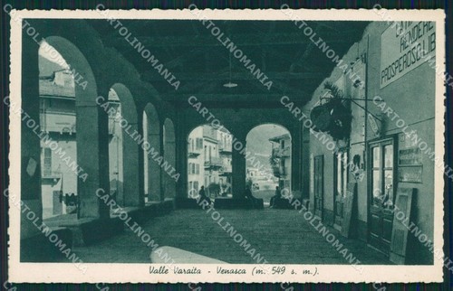 Cuneo venasca cartolina - cuneo, mt5778