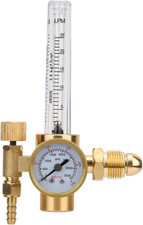 Misuratore Di Portata Gas Riduttore Di Pressione Argon in Ottone, Filettatura Ma