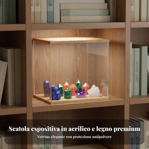 Vetrina acrilica trasparente - vetrina,