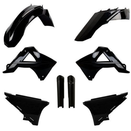 Kit plastiche polisport nero - kit,
