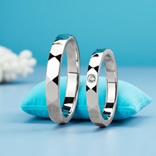 Fede per coppia nuziale in oro