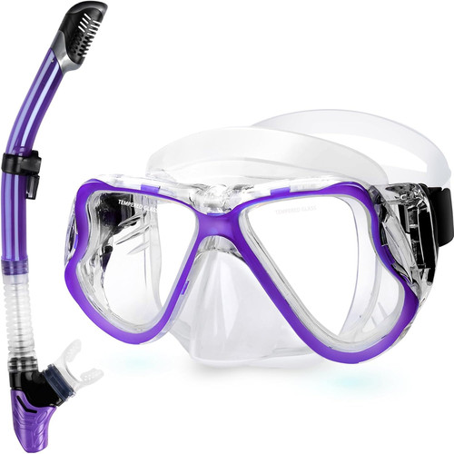 Set snorkeling secco maschera - set, secco,maschera