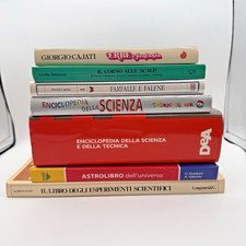 Lotto 4 Libri Scienza -